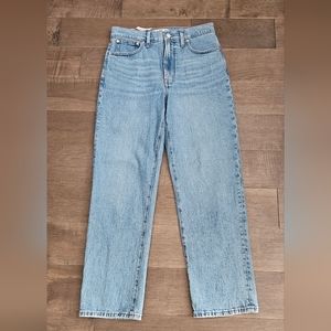Madewell Light Blue Straight Leg Jeans